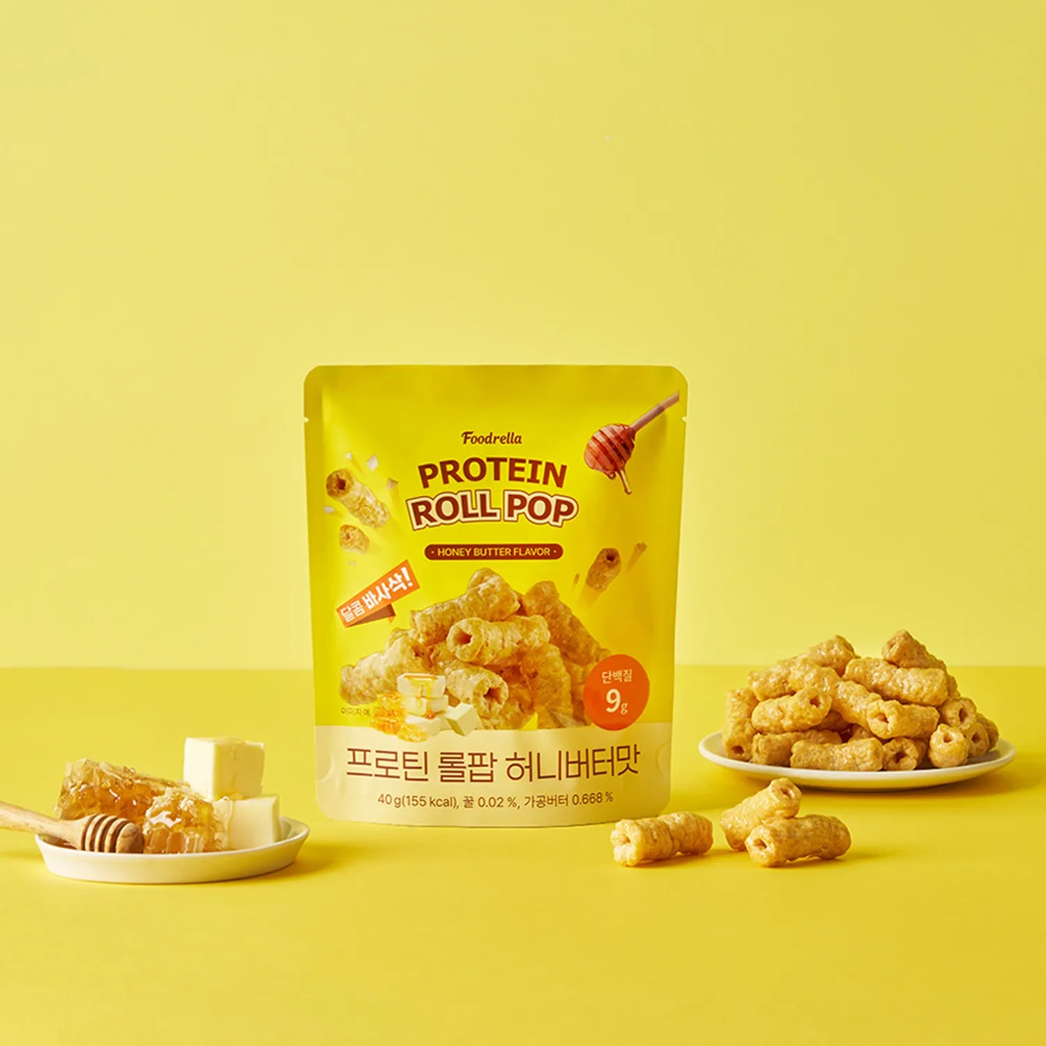 Foodrella Protein Roll Pop #Honey Butter 40g 40g