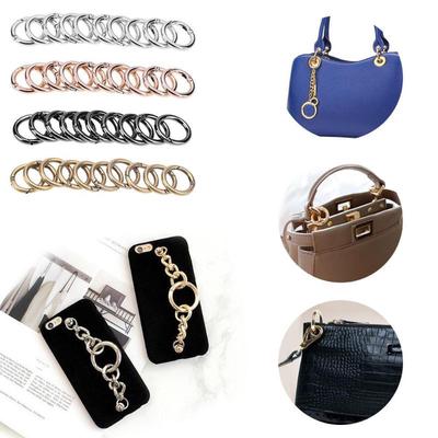 10/20pcs Openable Spring Rings Bag Belt Strap Buckle Clip DIY Accessories