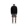 STONE ISLAND SS24 Old Series Vintage Pullover Washed Cotton Logo Crewneck Sweatshirt Men Sweatshirt Black 801566060-V0029
