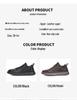 2023 Men's Casual Black Low-Top Korean Style Sport & Work Shoes