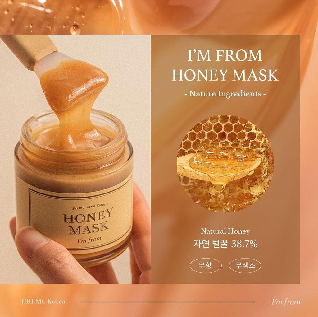 I'M FROM Honey Mask 120g +RANDOM GIFT