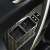 4X For Toyota Corolla 14-18 Carbon Fiber Window Lift Switch Panel Cover Trim-W