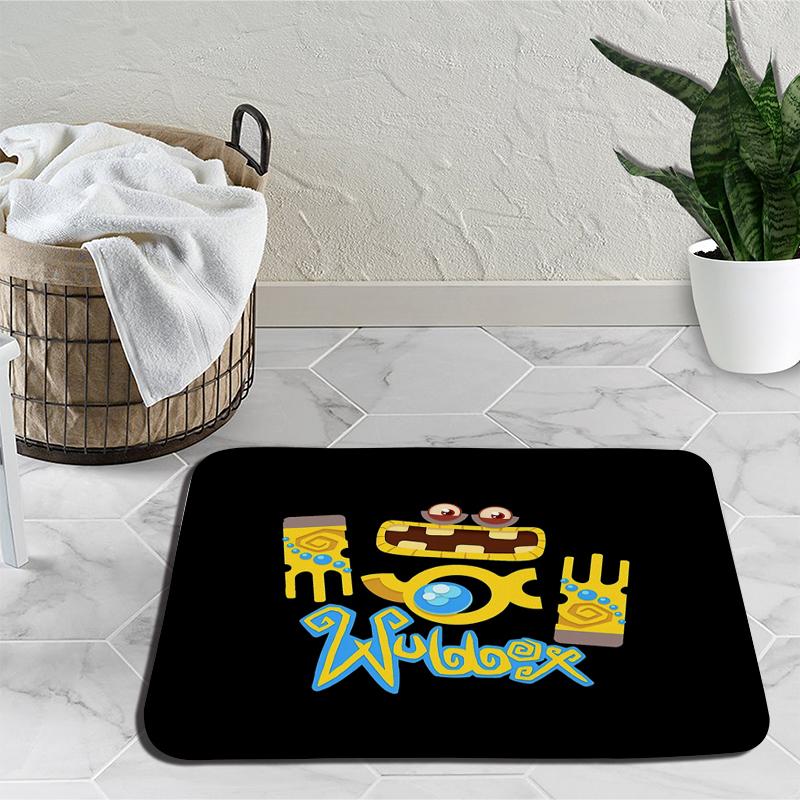 

My Singing Monsters Doormat Stuffed Horror Game Декоративний різдвяний святковий килимок для передніх дверей Мультяшні килимки для дверей у приміщенні та на вулиці 1