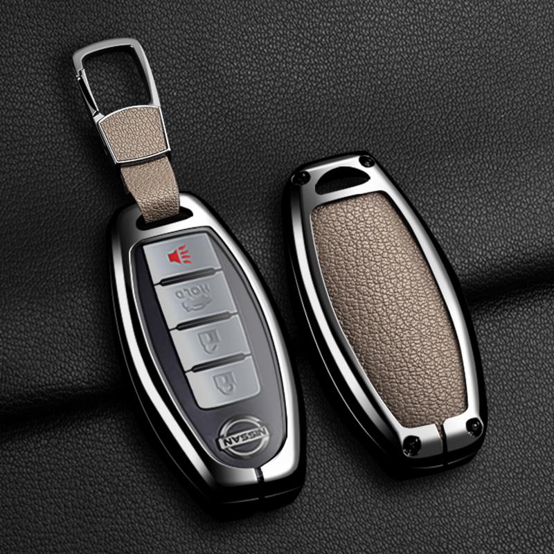 Zinc Alloy Folding Car Key Shell Case Fob Cover for NISSAN Maxima Altima Versa Sentra Sunny Sylphy Teana Qashqai X-Trail Juke