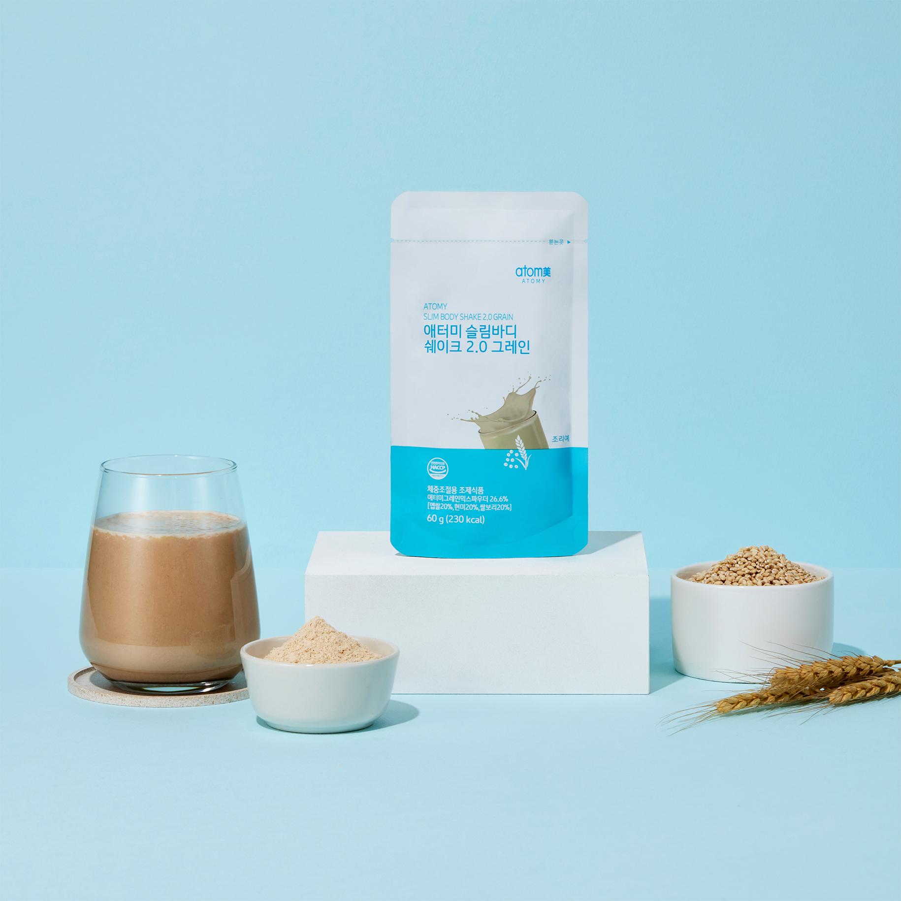 

Atomy Slim Body Shake 2.0 Grain (60G, 15 Packets)