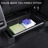 For New Version Of Tesla Model Y Under Seat Storage Organizer Waterproof Storage Bin Vehicle Accessories Under Seat Tray For