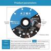 New 110mm Wood Cutting Disc Circular Blue Grinding Cutting Blade Ultra-thin Saw Blade Wood PVC Steel Rubber