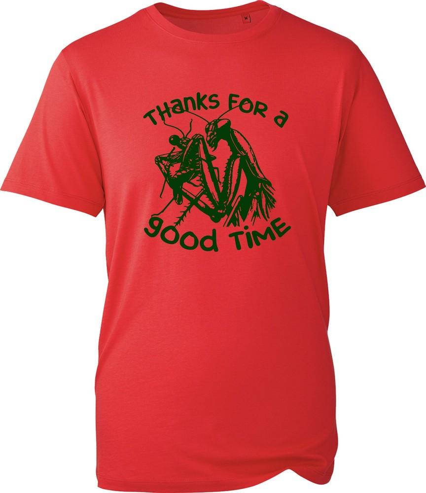 Funny Bug Slogan Graphic Tee Unisex Crew Neck Short Sleeve Novelty Joke T Shirt S