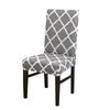 Stretch Seat Chair Covers Printed Chair Cover Big Elastic Slipcovers Bench Cover Office Chair Covers For Home Party Dining Room