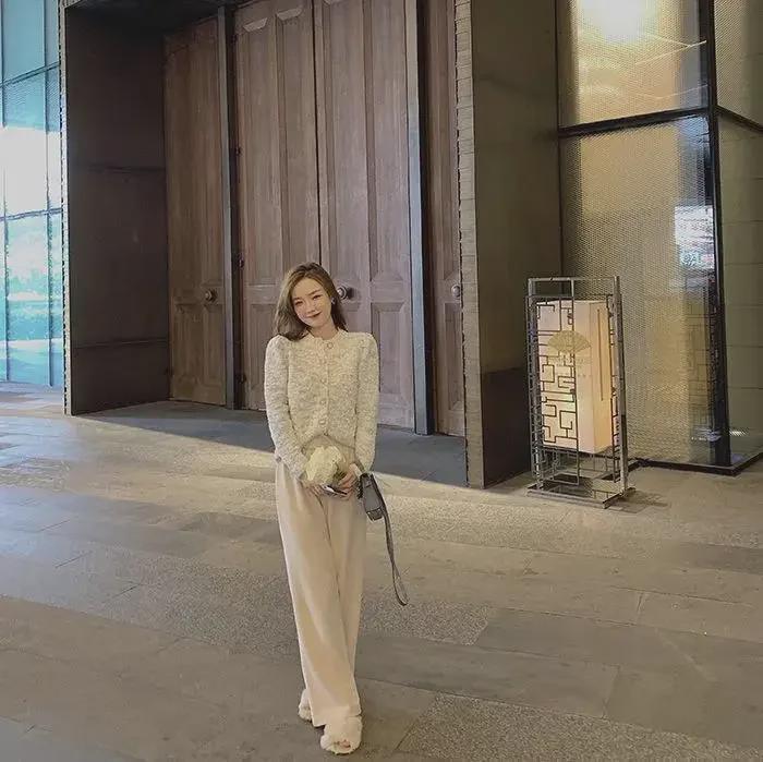 Women's High Waist Wide Leg Pants - 2023 Autumn/Winter Casual Drape Slim Fit