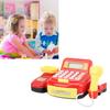 JAWL Kids Cash Register Safe and Educational Mini Cash Register Toy for Home Ages 3 and Up Toy, Use,