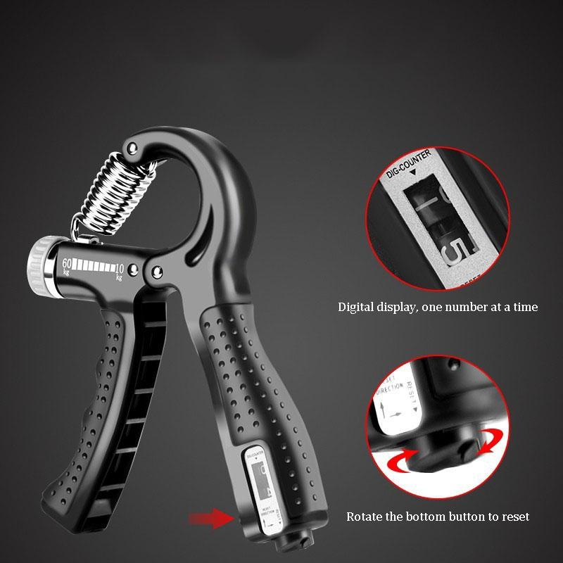 Adjustable Arm Grip Trainer, 0-60Kg/22-132Lb, Home Fitness Equipment, Lightweight, Strength Training Aid, Grip Assistance for Health & Home Use