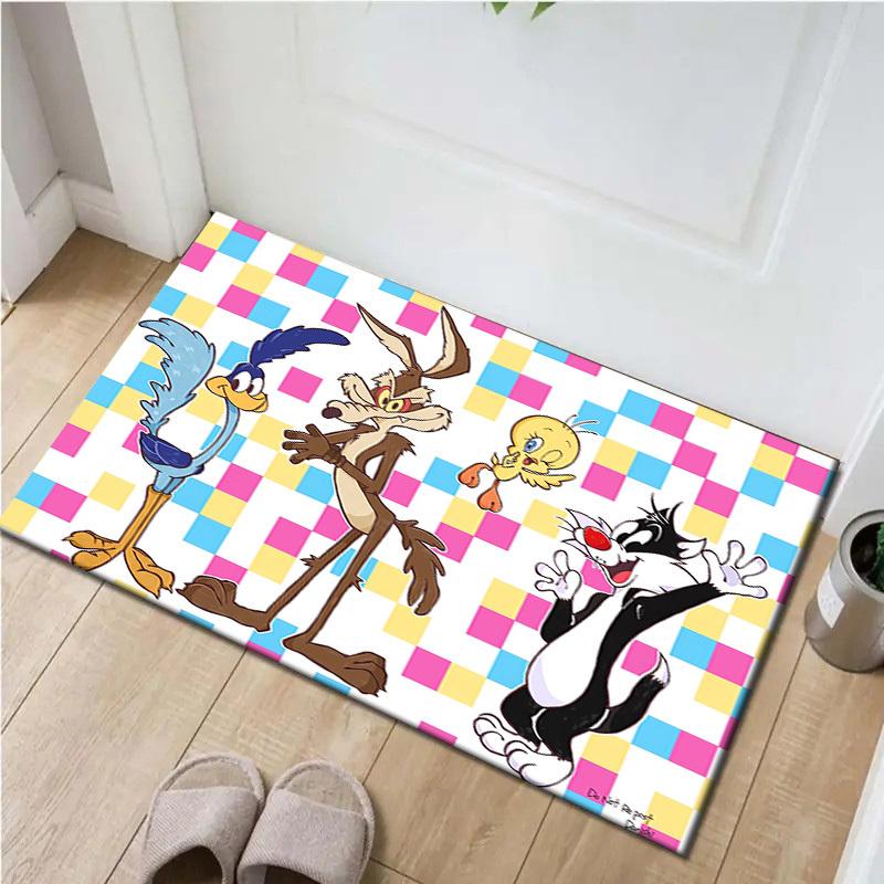 

1pc Office Carpet Chair Mats Looney Tunes Characters Perfect for Office Chairs, Living Rooms, Or Bedrooms,Polyester Carpet.HDT108 60cm by 90cm