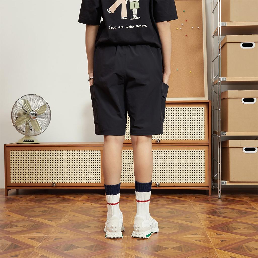 New Balance Happy Camper Casual Shorts Unisex Black AMS32370-BK