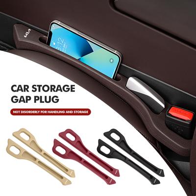 For Car Seat Gap Filler Seat Side Crevice Filler Strip Badge Auto Accessories Rio K5 K2 Sportage Ceed Sorento Picanto