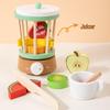 Toddler Pretend Play Wooden Kitchen Set: Toaster, Mixer, Coffee Maker, Juicer Toy.