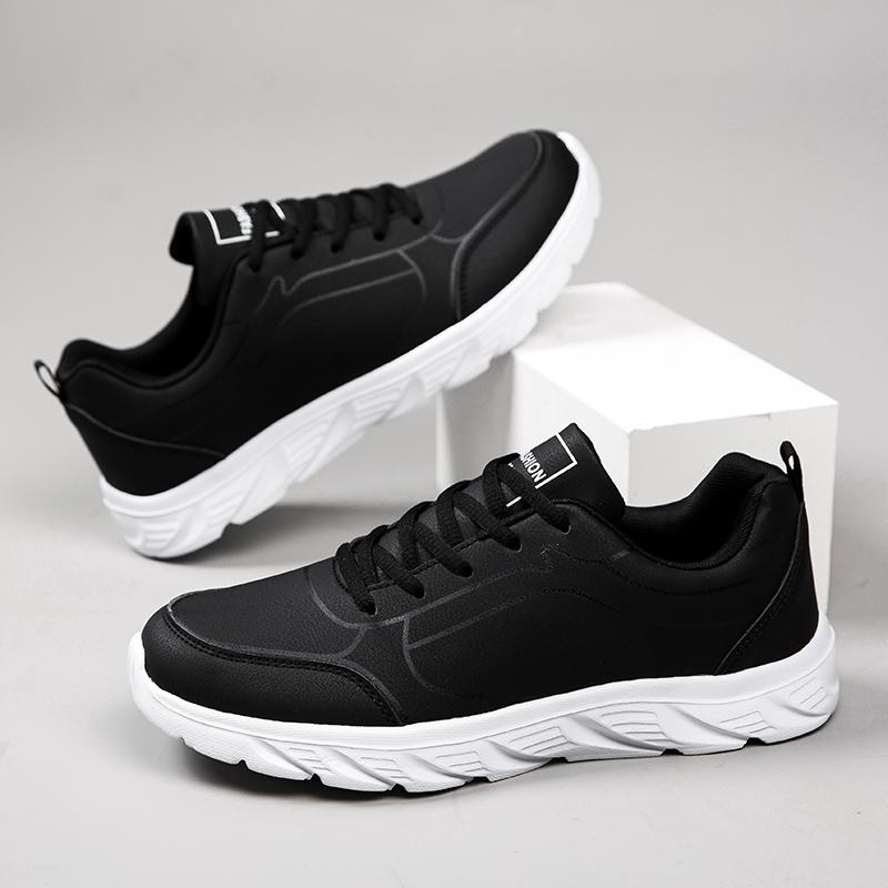 New Men's Running Shoes Lightweight Soft Male Sneakers Outdoor Anti-slip Men Sports Shoes EVA Sole Flat Casual Shoes Walking