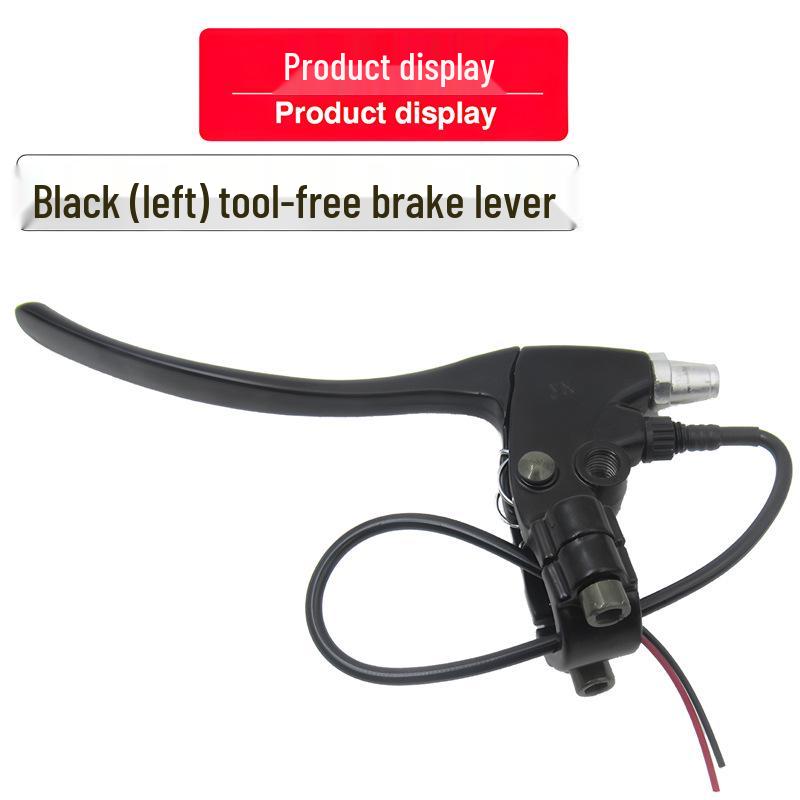 Black Aluminum Electric Bicycle Brake Handle