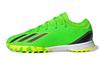 X Speedportal 3 TF J Slip Resistant Abrasion Resistant Low Top Kids' Soccer Shoes Neon Green Kids' GW8489