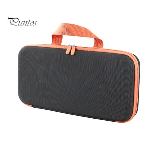 

Сумка для хранения выпрямителя для волос Жесткий чехол для переноски с противоударным слоем EVA на молнии Ударопрочная водонепроницаемая сумка для хранения для Airstrait HT01 чёрный