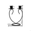 Candle Holder Metal Candlestick Candelabra Iron Candleholder Candles Stand for Living Room