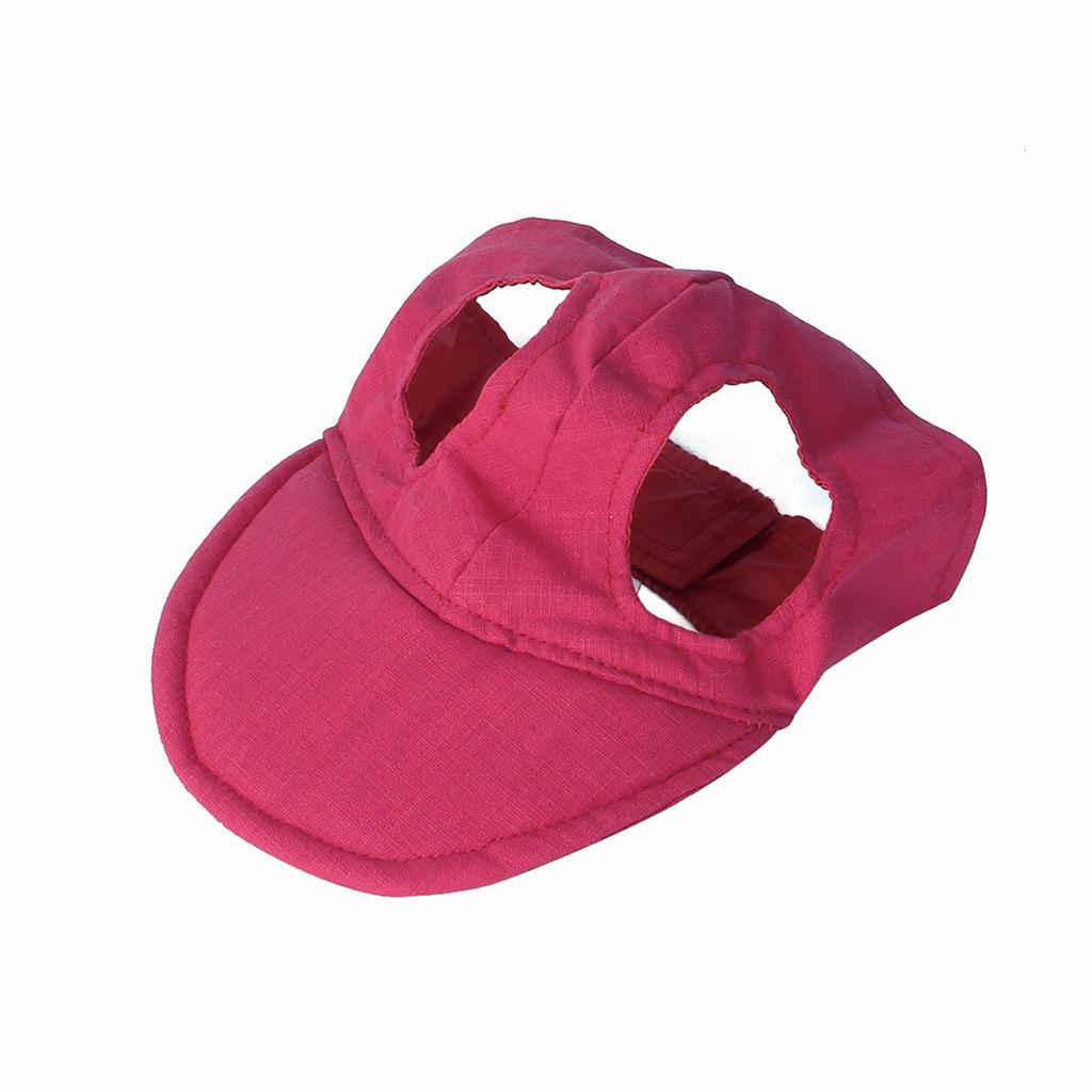 Pet Dog Hat Sunscreen Hat Baseball Cap Outdoor Sports Hat With Ear Holes Adjustable Pet Hat For Cat Small And Medium Dogs