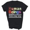 Human Being 100 Organic Colors May Vary Lgbt Pride Unisex Shirt Gift