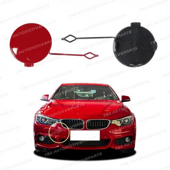 Front Bumper Tow Hook Cover For BMW 420i 425 428i 430i 435i 440i M-Sport 2014-19
