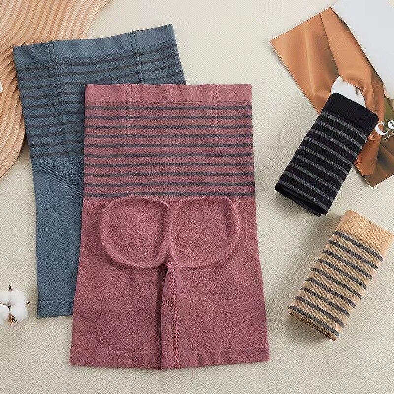 Women's Autumn Winter Abdomen Suppressing Butt Lifting Control Panties High Waist Boxer Shapewear