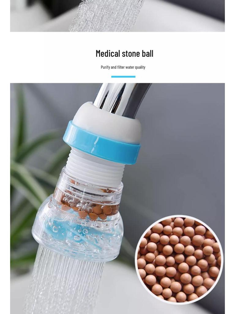 Newcomer Discount: Splash-Proof Faucet Extension and Water Purifier Filter for Kitchen