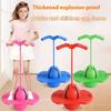 1 Set Kinder Gleichgewichtstrainingsspielzeug Hüpfball Froschhüpfen Hohe Höhe Übungsgerät Erhöhen Hochsprung Hüpfball