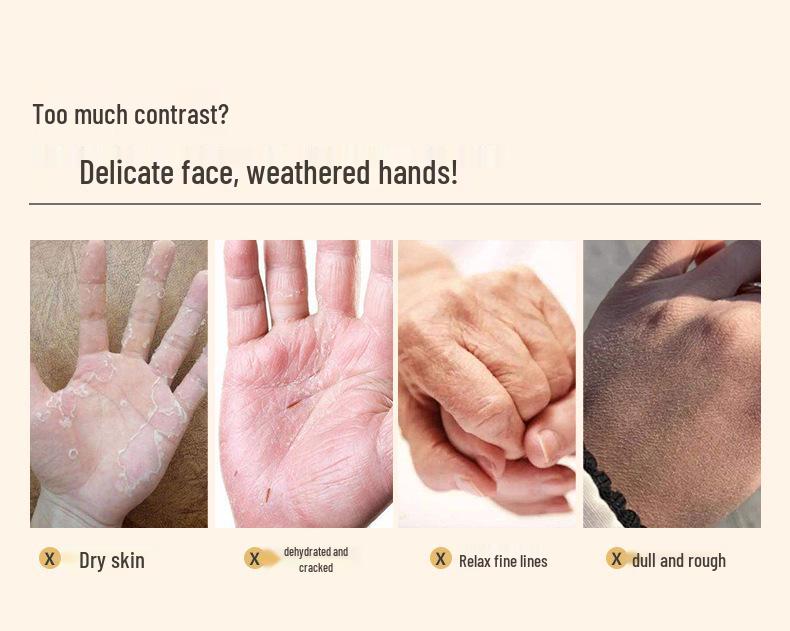 Tuberose Scented 50g Non-Greasy, Refreshing, Moisturizing, Anti-Cracking Hand Cream