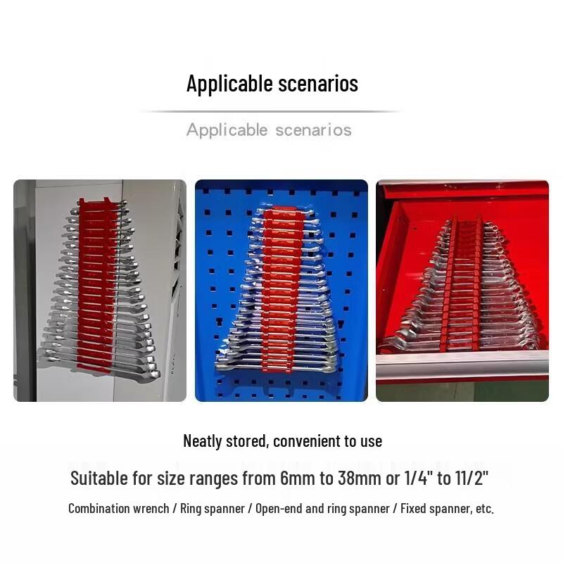 

Dual-Use Wrench Storage Organizer