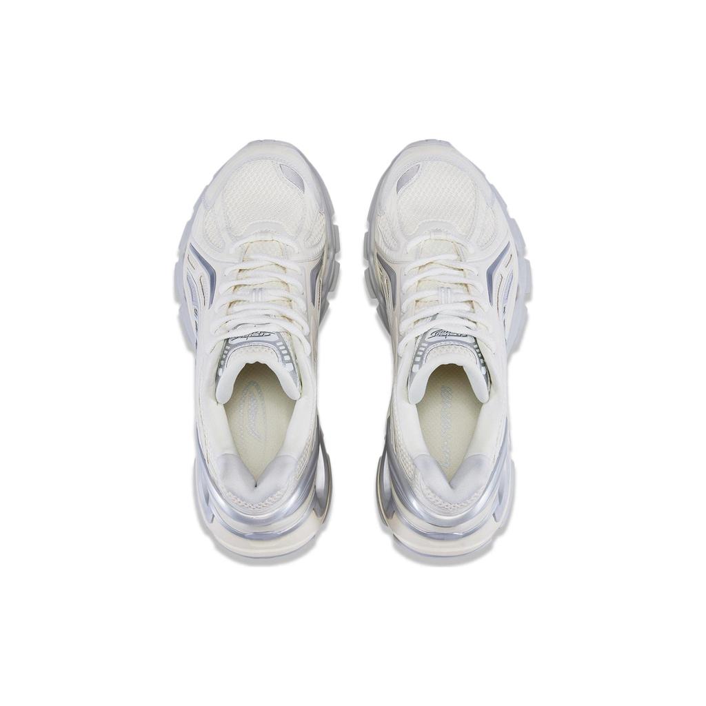Li Ning Furious Rider BOW Cushioning Slip Resistant Low top Casual Shoes Women's Ecru AZGT068-2