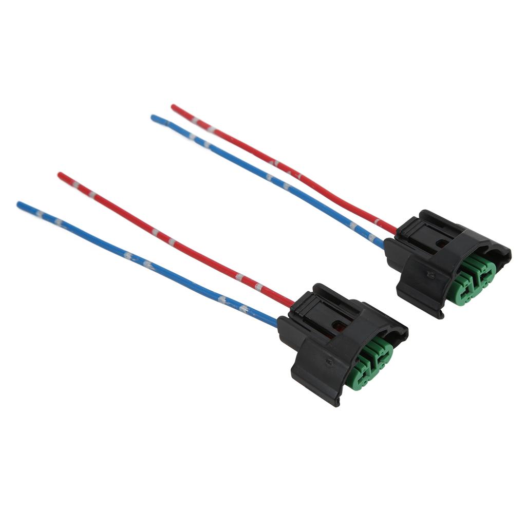 2 Pcs H11 Female Adapter Plug Connector Wiring Harness Sockets with Wire Pigtails for Headlight Fog Light