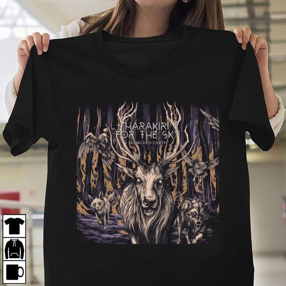 HOT Harakiri for the Sky Scorched Europe Tour 2025 T Shirt S-5XL DO277 Unisex T-Shirt XL