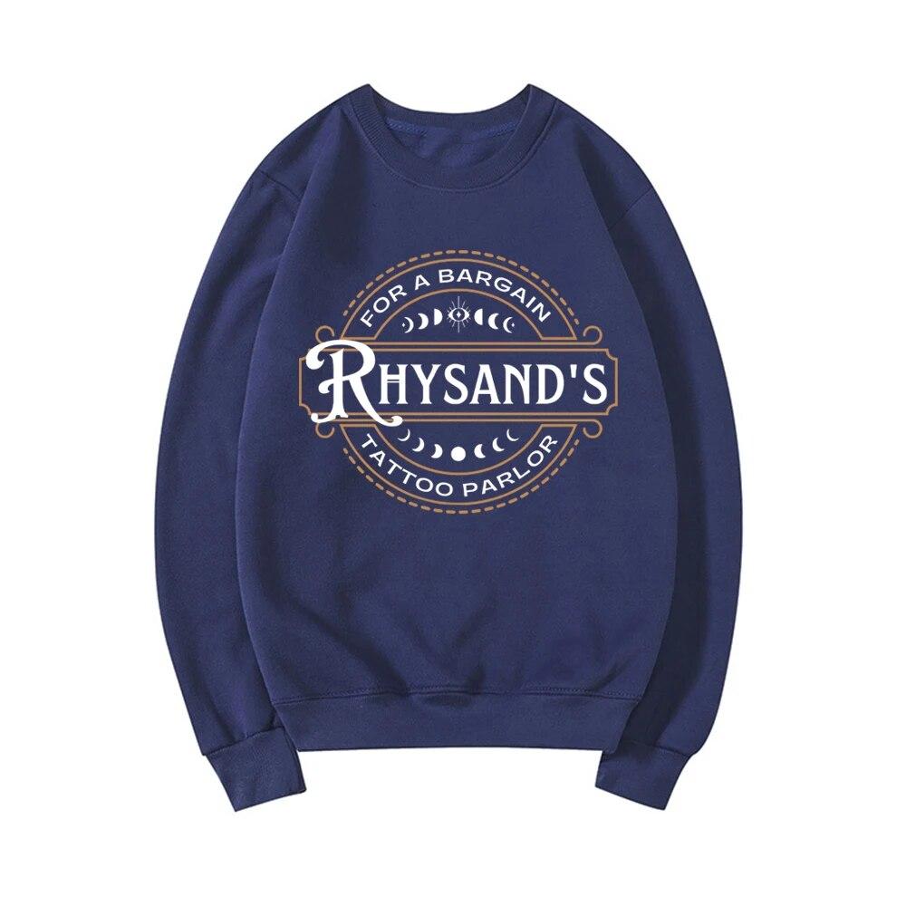 

Толстовка Ризанда Acotar Velaris Худи Ночной Двор Свитер Женская Толстовка Фейра и Ризанд Пуловер Книжные Худи SJM XXXL темно-синий