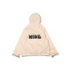 Nike X Atmos WMNS NSW Circa Series Buchstabenprint Half-Zip Hoodie Damen Hoodie Rosa Beige DM5264-219