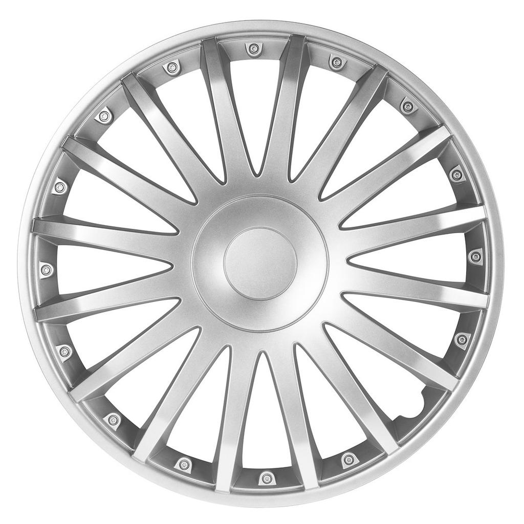 Kołpaki Crystal silver 14", 4 szt.