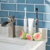 Ceramic Toothpaste Toothbrush Rack Waterproof Toothbrush Storage Rack  Washstand