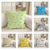 Art Bubble Pattern Cushion Cover Linen Decorative Pillowcase Set Pcs X X X Breathable Washable Sofa Cushion Cover