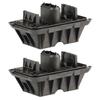 2PCS Jack Point Pad Under Jacking Support Plug Lift Block for BMW E60 E61 01-10 5 SERIES X3 F25 X4 F26 51717065919