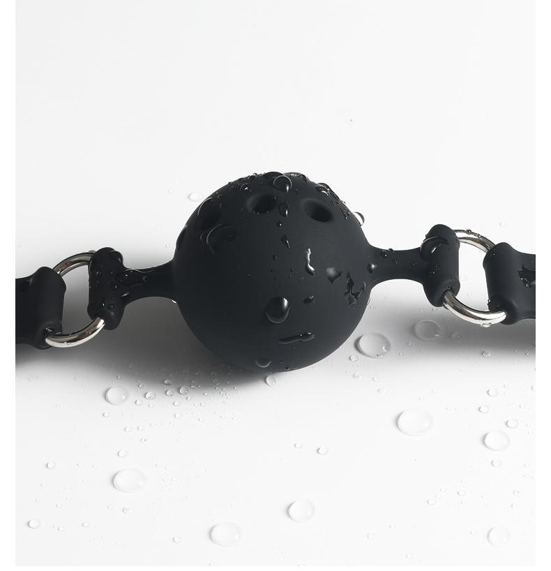 3 Sizes Soft Safety Silicone Open Mouth Gag Ball Bdsm Bondage Slave Ball Gag Erotic Sex Toys For Woman Couples Adult Sex Games