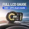 Alarm Multi Functional Tester Universal Speedometer Altimeter Slope Meter Car Accessories Car HUD Head Up Display GPS Compass