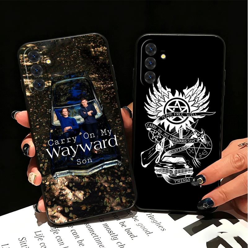 Supernatural SPN Babaite Soft Phone Case for Samsung A17 A37 A57 A16 A26 A36 A56 A15 A25 A35 A55 A14 A24 A34 A54 A13 A23 A33 A53