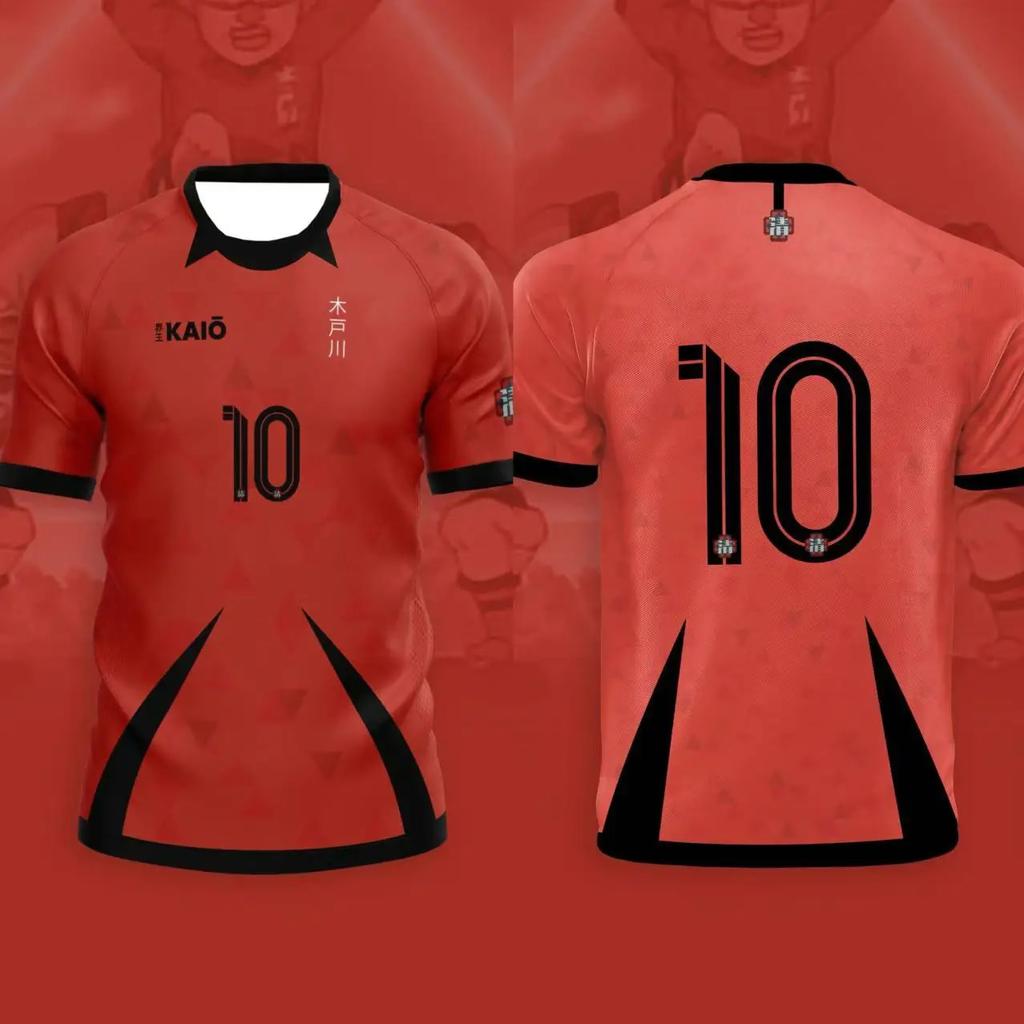 Maglia Kaio Inazuma Eleven Cosplay Anime Stampa 3D T-shirt da Uomo Uomo Donna Sportiva Maglietta da Calcio Harajuku Y2k Top Tee Abbigliamento Uomo