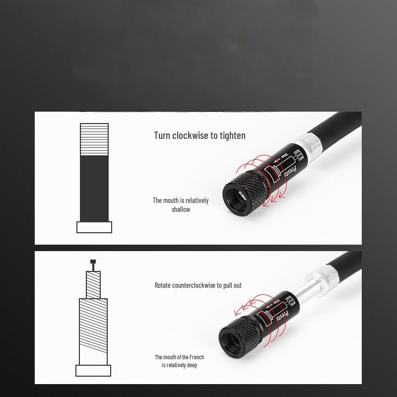 Lishi Portable High-Pressure Bicycle Air Pump