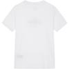 Calvin Klein Letter Logo Round Neck Short Sleeve Pullover T-Shirt Women Tops White 47B865G-YAA