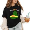 AvocattoAvocadoCatNationalKittenDayT-Shirt Classic-Premium-Heavyweight Crewneck T-Shirt, Sweatshirt Hoodie Tanktop for Women Black