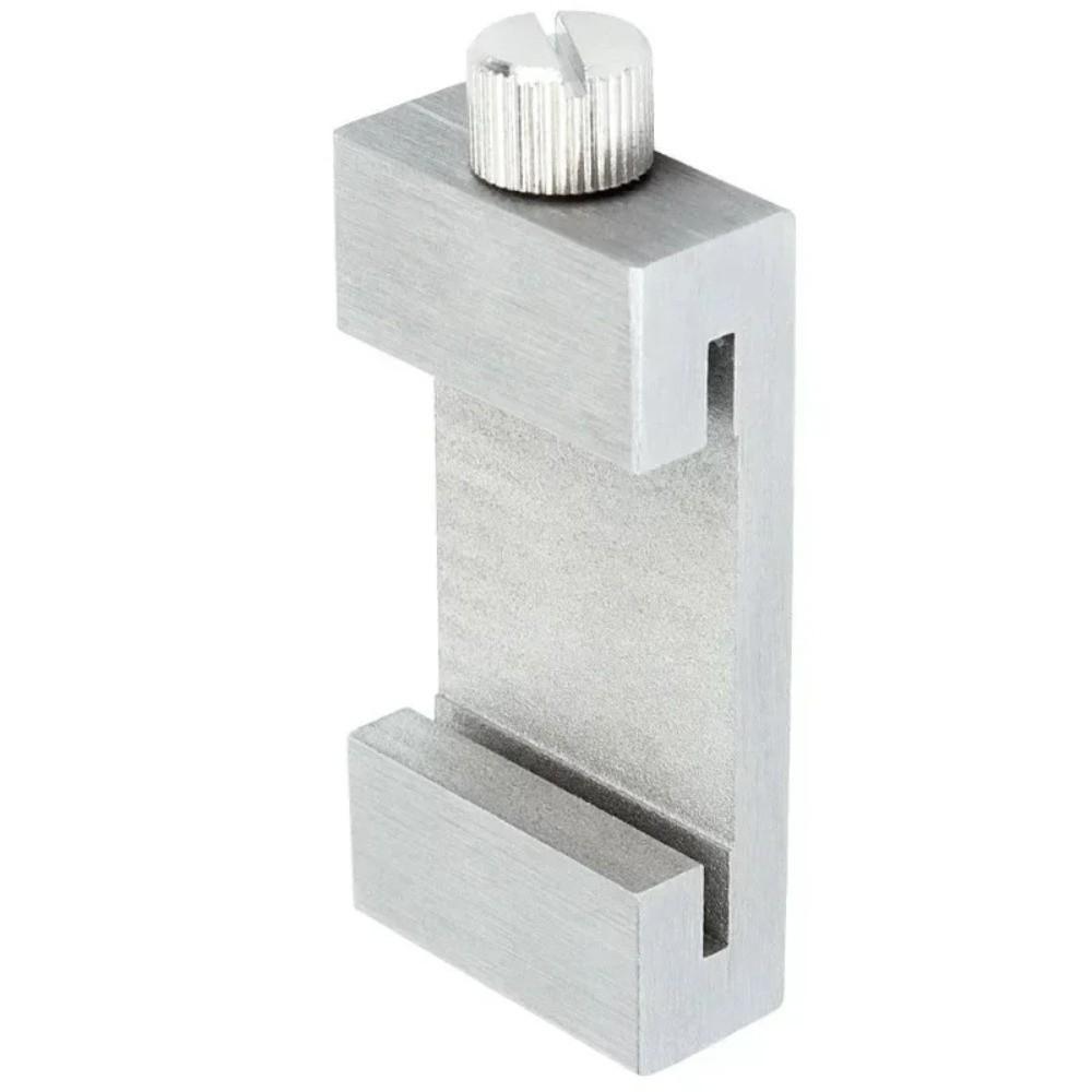 Steel Positioning Limit Block Durable Adjustable Measuring Marking Gauge Lightweight Ruler Scriber Locator Line Marking